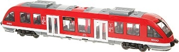 Міський поїзд Dickie Toys, 45 см, червоний (3748002) - Pampik