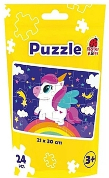 М'яка картинка-пазл "Єдиноріг" 24 ел Roter Kafer - Pampik