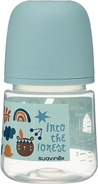 Чашка с силиконовым носиком "Лесные истории", 150 мл, мятная Suavinex - Pampik