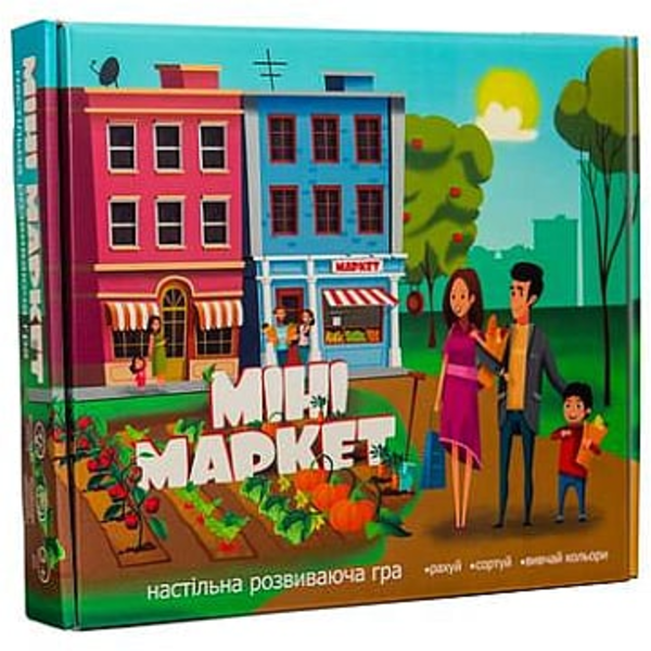 Настольная игра "Мини маркет" (укр) Strateg, укр - Pampik