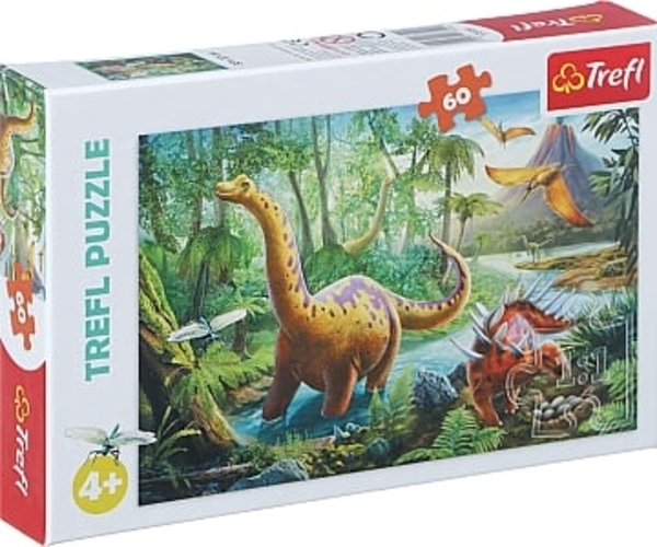 Пазл "Динозавры", 60 шт. Trefl - Pampik