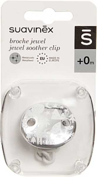 Клипса для пустышек "Fox -истории лисы", серая Suavinex - Pampik - 2