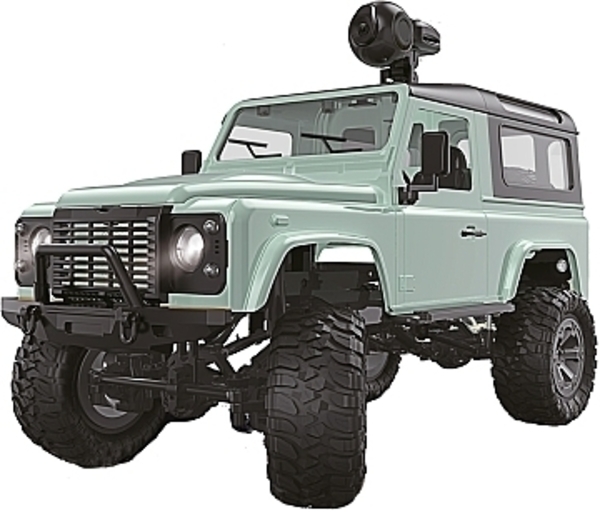 Машинка 4x4 полноприводный внедорожник с камерой, зеленый ZIPP Toys - Pampik