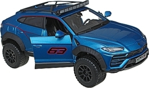 Автомодель (1:24) Off-Road Serie Lamborghini Urus, синий металлик-тюнинг Maisto, 1:24 - Pampik - 2