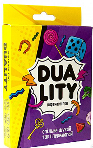 Настольная игра "Duality" (укр) Strateg, укр - Pampik
