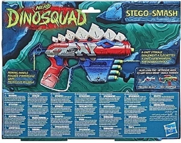 Бластер "Dino Squad", Stego-Smash Nerf - Pampik - 3