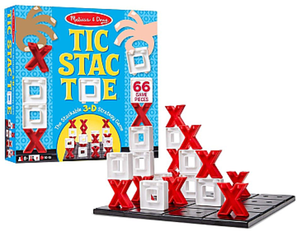 Объемная настольная игра "Крестики-нолики" Melissa&Doug - Pampik