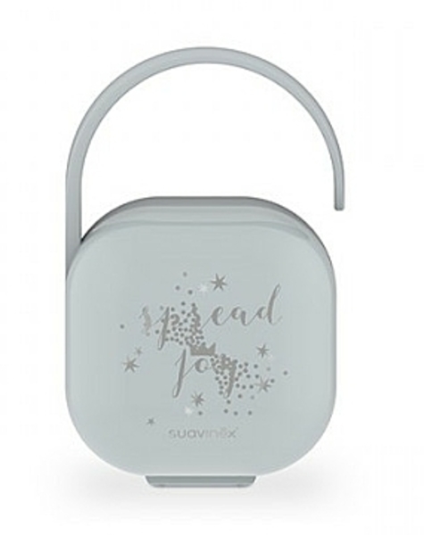 Футляр для пустышек "Spread Joy", жемчужная корона Suavinex - Pampik