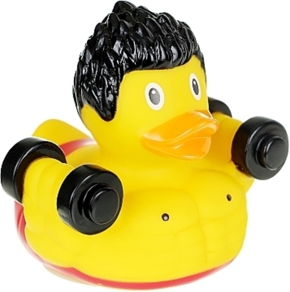 Игрушка для ванной "Бодибилдер утка" Funny Ducks - Pampik