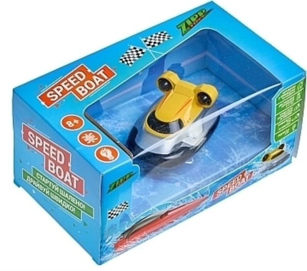 Катер на радиоуправлении "Speed Boat", желтый ZIPP Toys - Pampik - 8