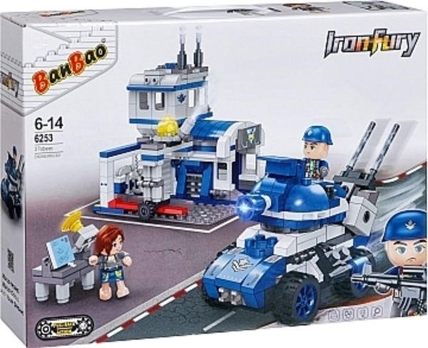 Конструктор "Армия 2 в 1. Блок пост", 359 элементов Banbao - Pampik