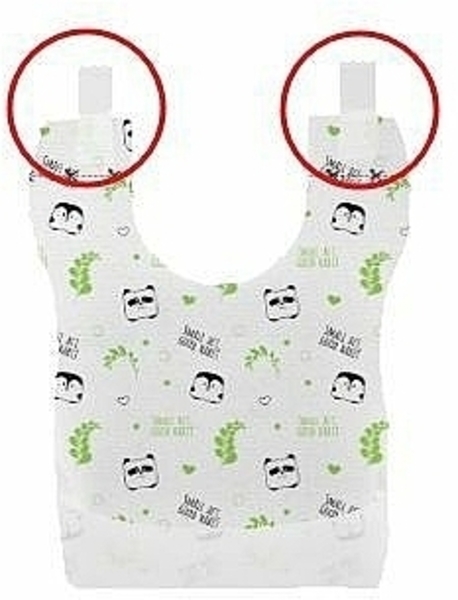 Набор одноразовых слюнявчиков "Eco Bibs", 36 шт. Chicco - Pampik - 5