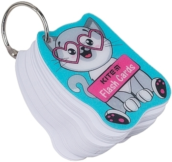 Карточки для записи иностранных слов "Cat", 80 листов Kite - Pampik - 3