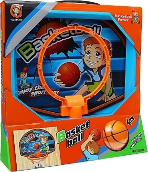 Игрушка "Мяч баскетбольный" с корзиной Shantou - Pampik