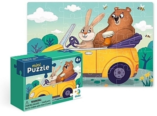 Пазл-мини "Едем в гости", 35 элементов Dodo - Pampik