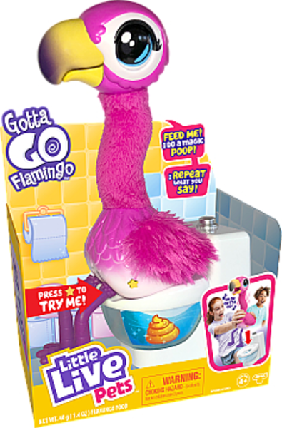 Интерактивная игрушка "Фламинго-обжора" Little Live Pets - Pampik - 12