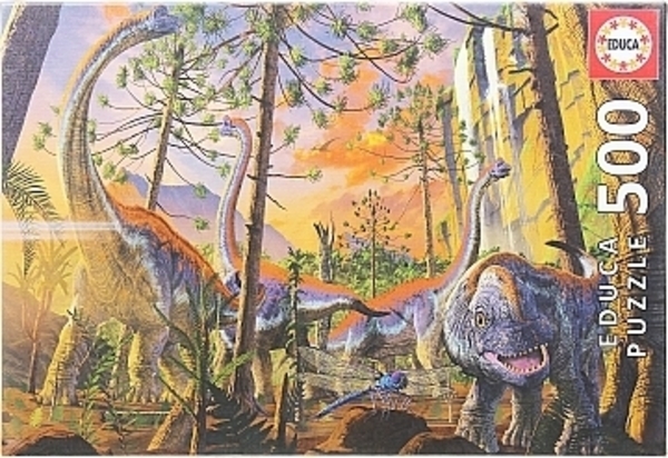 Пазл "Динозавры, Винсент Хай. " 500 эл Educa - Pampik