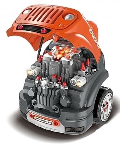 Игровой набор "Автомеханик", оранжевый ZIPP Toys - Pampik - 2