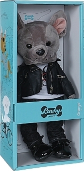 Мягкая игрушка "Lucky Maxx: Крутой байкер" Lucky Doggy - Pampik