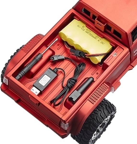 Машинка 4x4 полноприводный пикап с камерой, красный ZIPP Toys - Pampik - 7