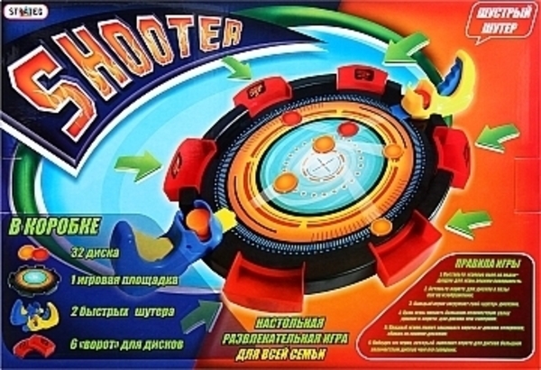 Настольная игра "Shooter" (рус) Strateg, рус - Pampik - 2