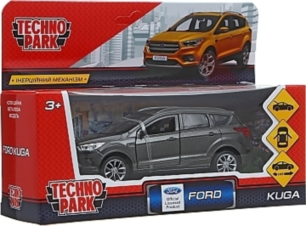 Автомодель Ford Kuga, серый TechnoPark - Pampik - 3