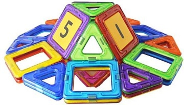3D магнитный конструктор, 83 детали Магникон - Pampik - 5