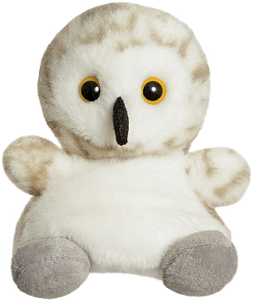 Мягкая игрушка Aurora Palm Pals Снеговая сова, 15 см (200216G) - Pampik