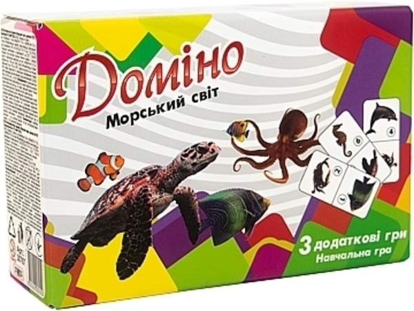 Домино "Морской мир", укр Strateg - Pampik