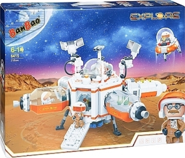 Конструктор "Космические исследования. Космический корабль", 524 детали Banbao - Pampik