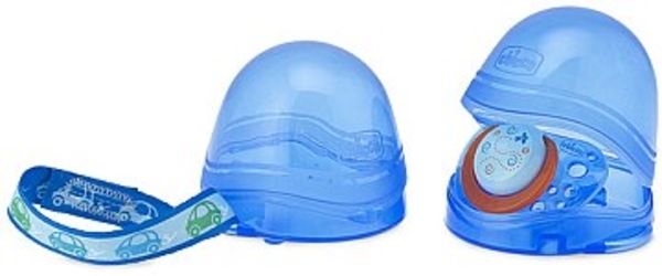 Контейнер для пустышек "Travel box", розовый Chicco - Pampik - 3