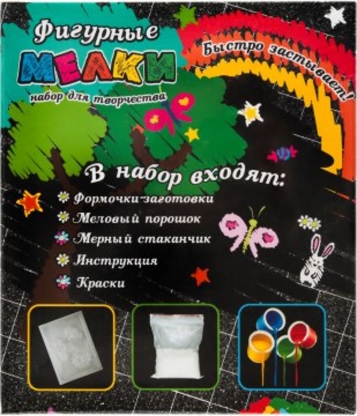 Набор для творчества "Фигурные мелки", Мультфильмы Strateg - Pampik - 2