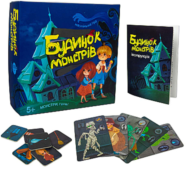 Настольная игра "Дом монстров" (укр) Strateg, укр - Pampik - 2