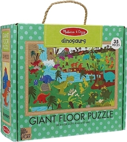 Головоломка-пазл "Динозавры", 35 эл. Melissa&Doug - Pampik
