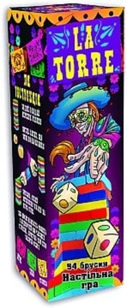 Развлекательная игра "La Torre" (укр) Strateg, укр - Pampik