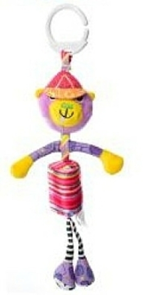 Подвеска на коляску, розовый зайчик Shantou - Pampik