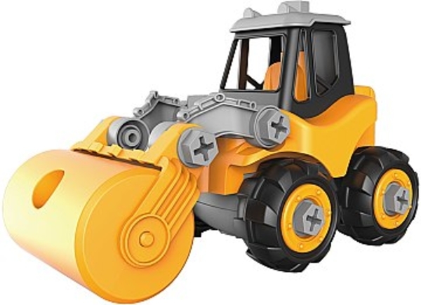 Конструктор Строительная техника "Дорожный каток" Microlab Toys - Pampik
