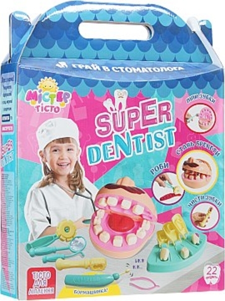 Набор креативного творчества "Мистер тесто", Super Dentist Strateg - Pampik