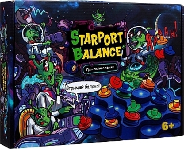 Настольная игра "Starport Balance" (укр) Strateg, укр - Pampik