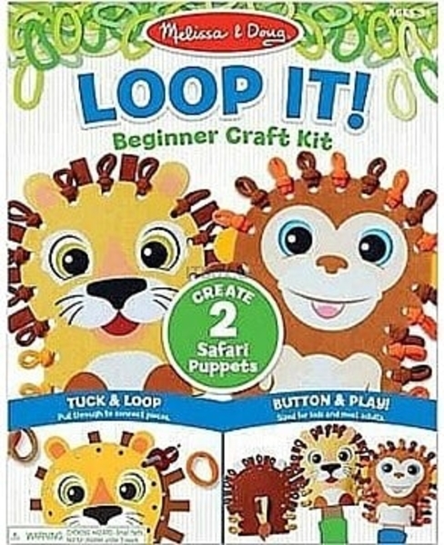 Бумажный кукольный театр "Сафари" Melissa&Doug - Pampik