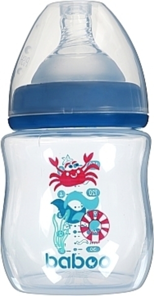Пляшечка для годування Baboo Морський краб, 150 мл (90405) - Pampik