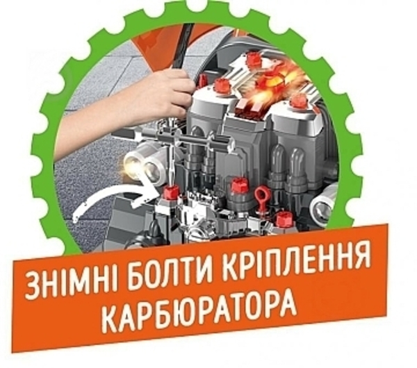 Игровой набор "Автомеханик", оранжевый ZIPP Toys - Pampik - 3