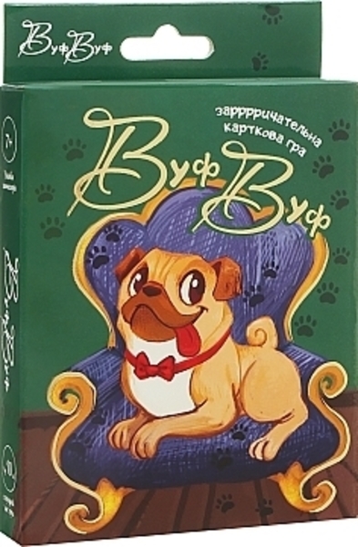 Карткова гра Strateg "Вуф Вуф" (укр) - Pampik