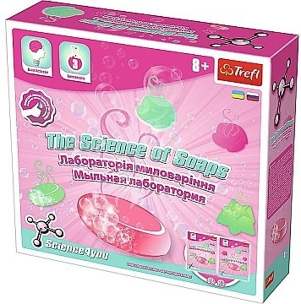 Набор для опытов "Мыльная лаборатория" Trefl - Pampik