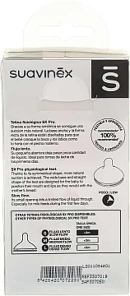 Бутылочка "Истории малышей", 150 мл, физиологическая соска, медленный поток, розовая Suavinex - Pampik - 4