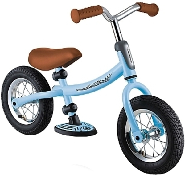 Беговел-самокат Globber Go Bike Air, до 25 кг, 2 колеса, синий (615-200) - Pampik