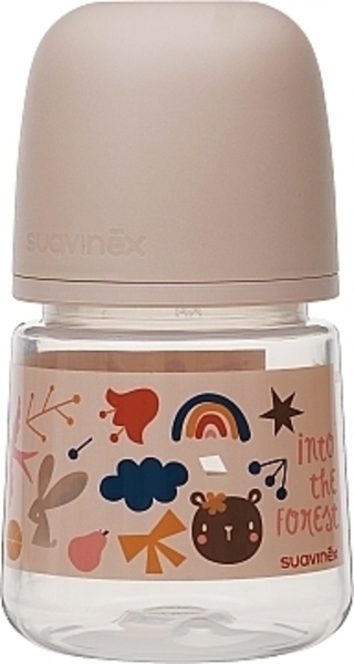 Чашка с силиконовым носиком "Лесные истории", 150 мл, розовая Suavinex - Pampik