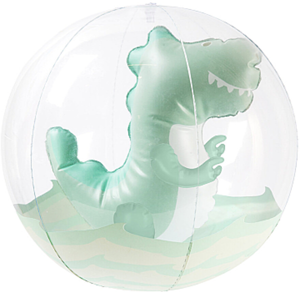 Пляжный надувной мяч 3D "Дино" Sunny Life - Pampik