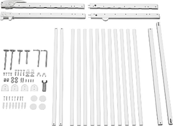 Деревянное ограждение Deco Pop, белое Badabulle - Pampik - 2