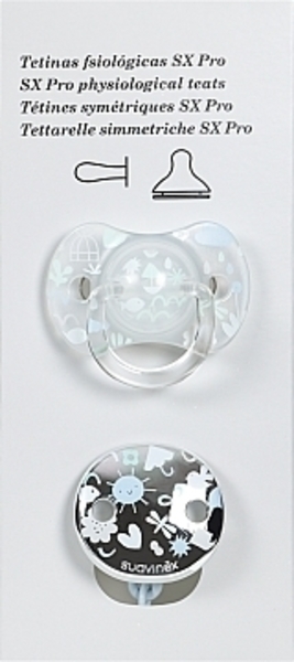 Набор для кормления "Memories: Истории малышей" 0-6 мес, 3 предмета, голубой Suavinex - Pampik - 3